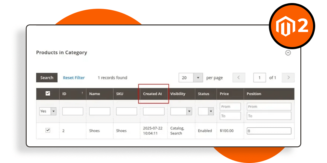 How to Add a Column to Products in Category Grid M2